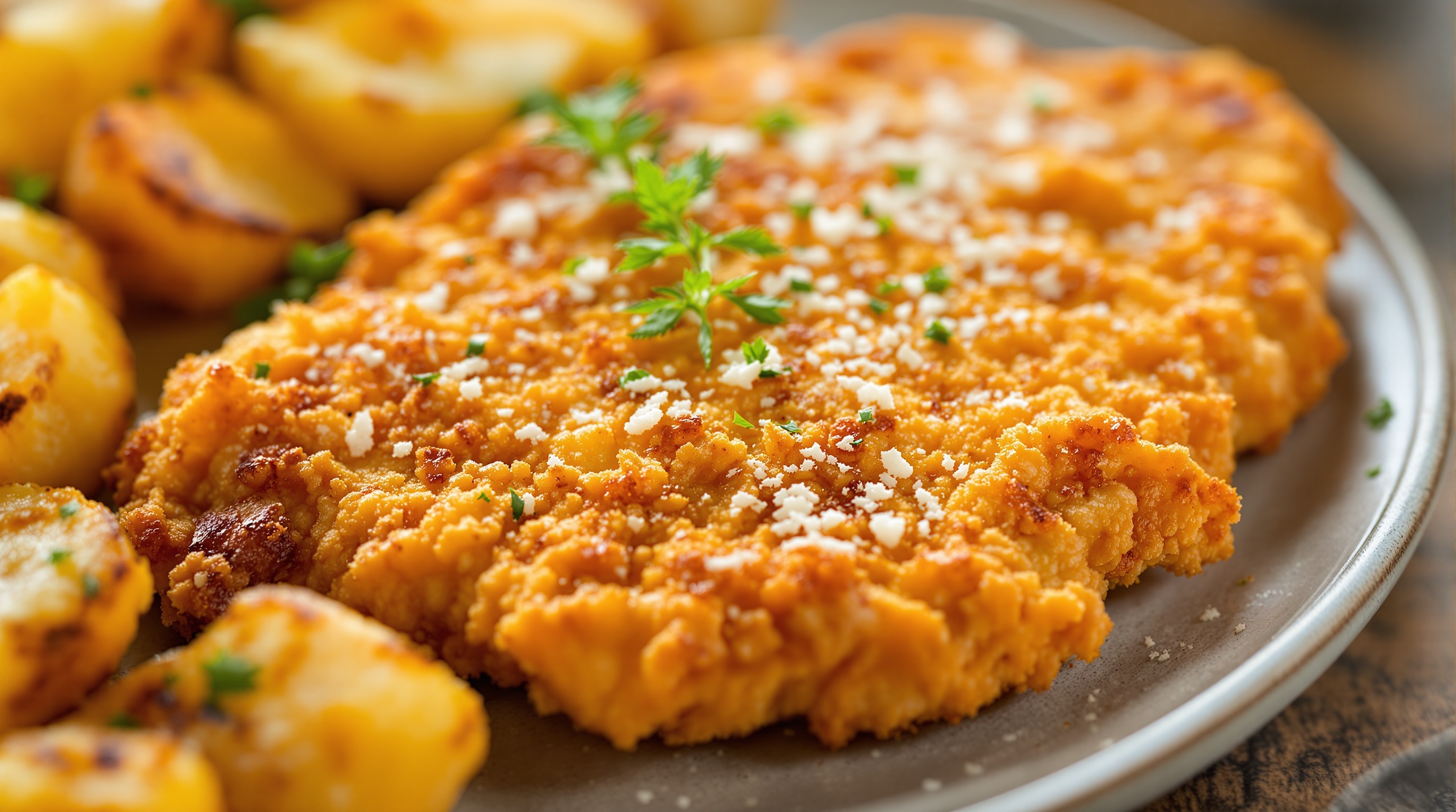 Kotlety schabowe z ziemniakami - klasyczny obiad