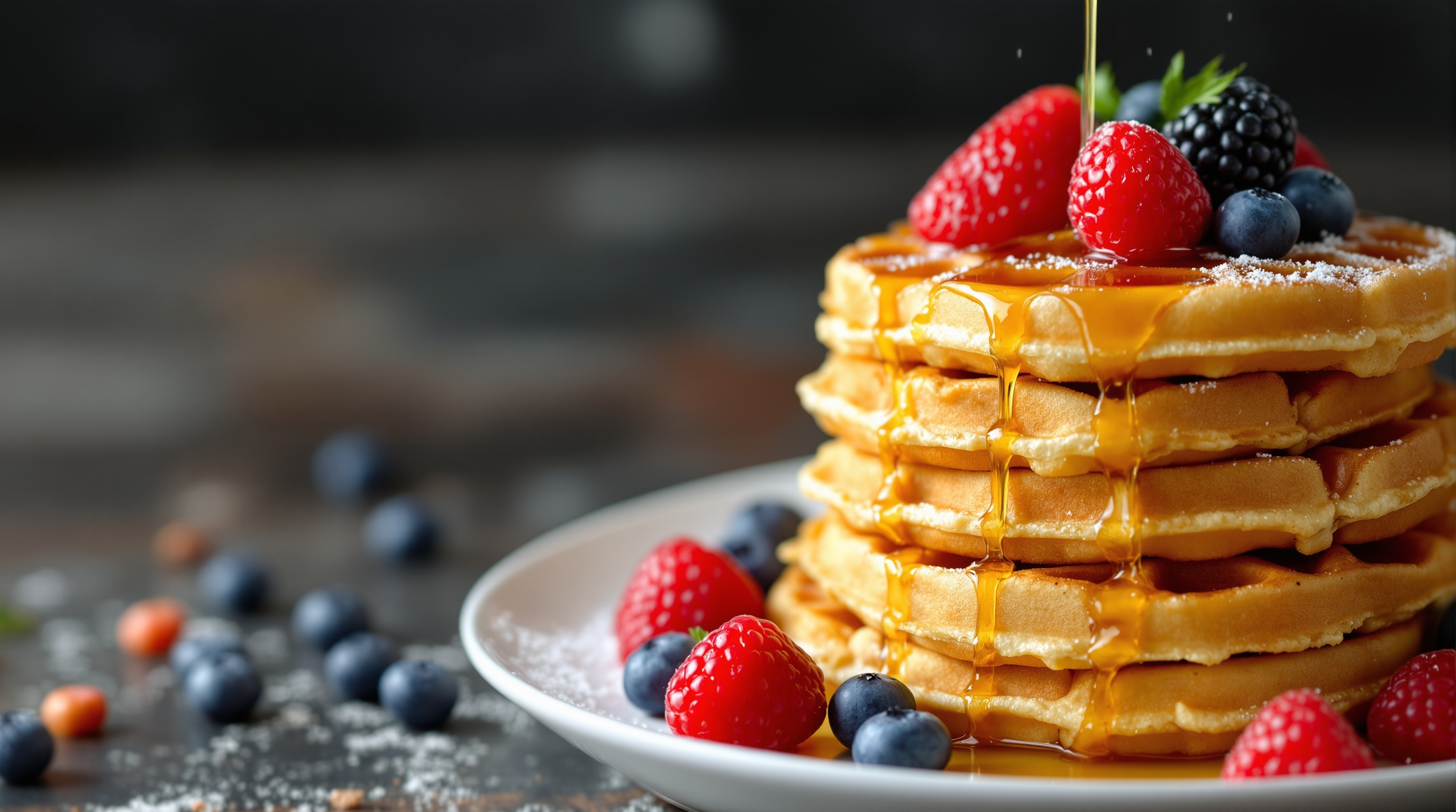 Przepis na idealne gofry - puszyste i chrupiące
